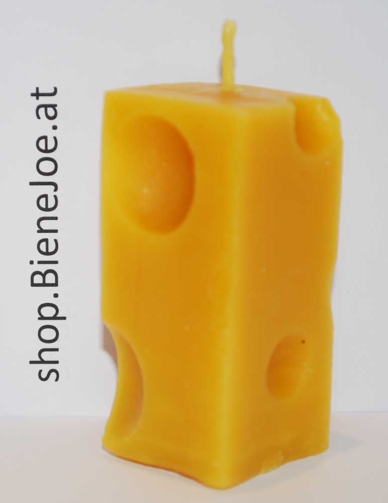 Honigkerze "Käse" - zum Schließen ins Bild klicken