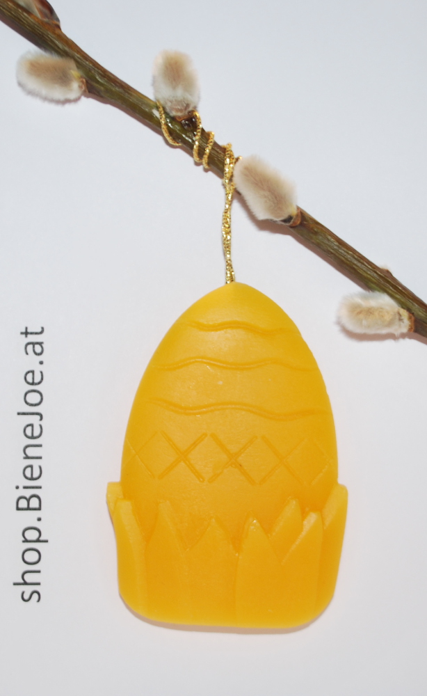 Osteranhänger Ei verziert - zum Schließen ins Bild klicken