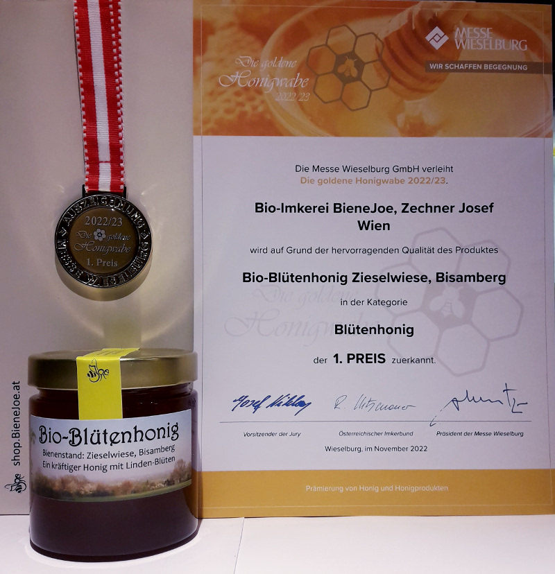 Bio-Blütenhonig 500 Gramm Zieselwiese