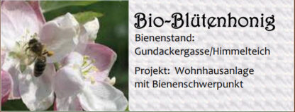 BIO-Blütenhonig "Gundackergasse/Himmelteich"