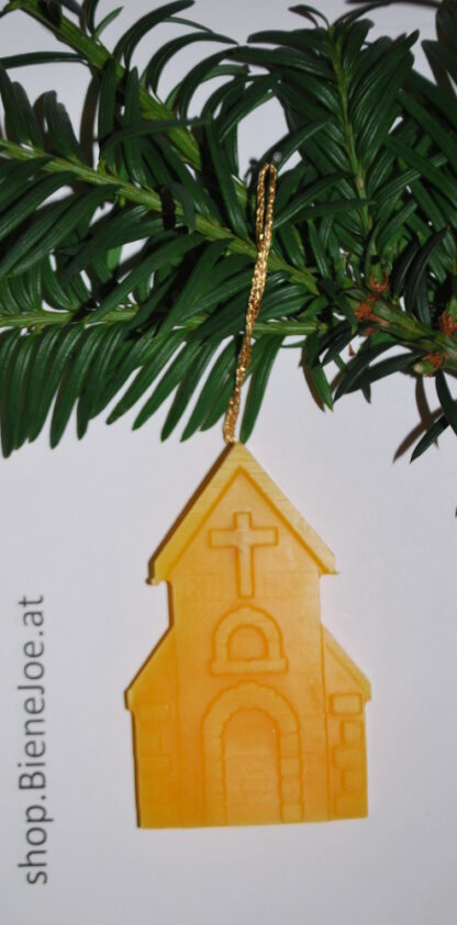 Christbaumanhänger Kirche