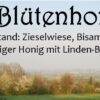 BIO-Blütenhonig "Zieselwiese"